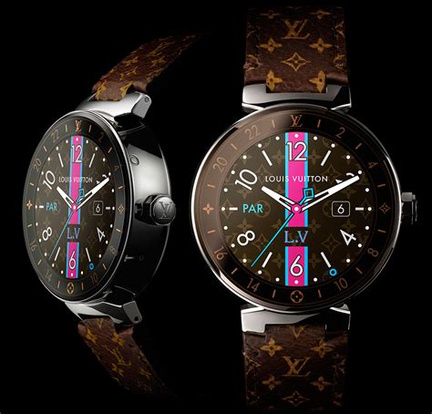 louis vuitton tambour horizon bands|louis vuitton tambour smart watch.